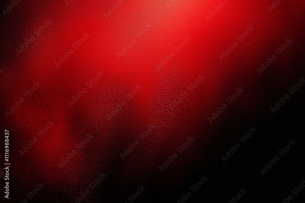 Poster red to black gradient abstract background with rough texture and dark ambiance
