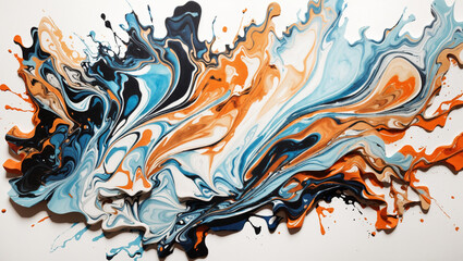 abstract background with waves