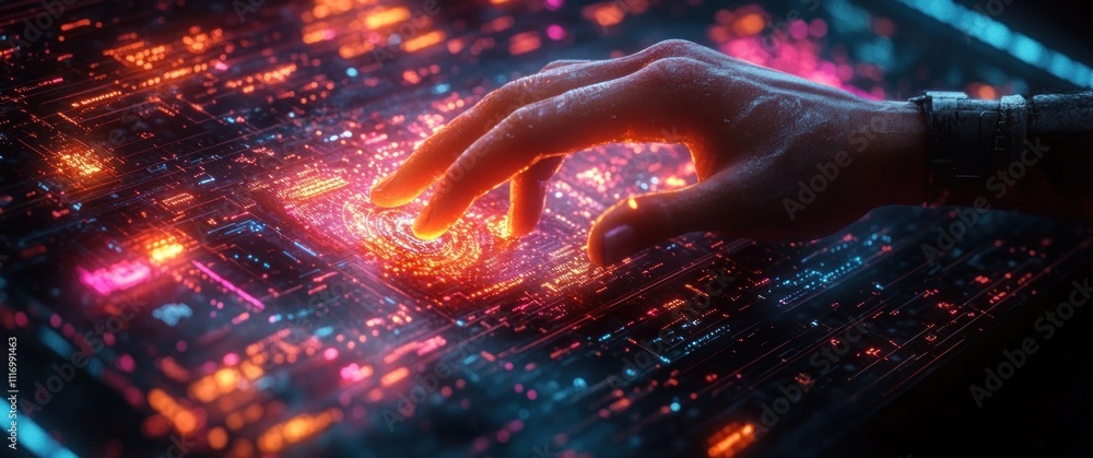 Poster digital technology global business network connection data analysis social media marketing teamwork 