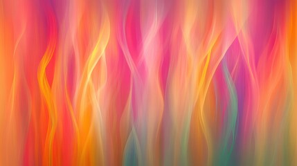 Obraz premium Abstract colorful waves creating a vibrant background