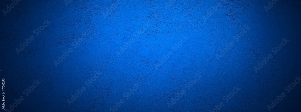 Poster solid deep blue textured background minimalist design with copy space