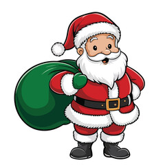 Fototapeta premium santaclaus xmas