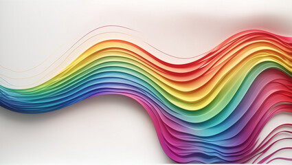 abstract colorful wave background