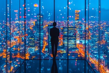 A person writing code late into the night, with empty coffee cups nearby.