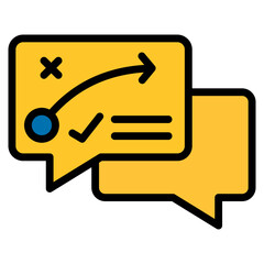 Communication Plan Icon