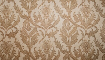 빈티지 패턴 벽지 올드한 감성이 느껴지는 세피아 톤의 꽃무늬 패턴 벽지