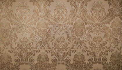 빈티지 패턴 벽지 올드한 감성이 느껴지는 세피아 톤의 꽃무늬 패턴 벽지