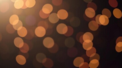 Obraz premium Soft colorful bokeh lights on dark background with subtle glow effect, colorful bokeh, blurry lights , subtle effect
