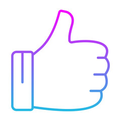 Obraz premium Like Icon