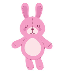 stuffed rabbit toy