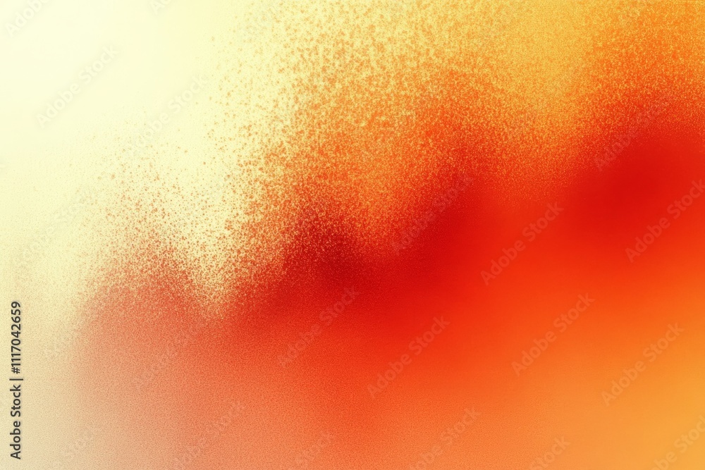 Poster gradient orange yellow abstract background with grainy texture warm design pattern vibrant modern ar