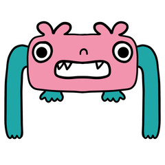 cartoon monster