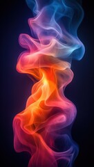 Obraz premium Abstract Gradient Background in Vibrant Pastel Colors Inspired by Impressionism