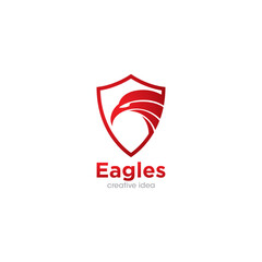 Eagle Creative Concept Logo Design Template