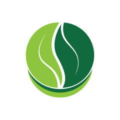 Green tree leaf nature logo images