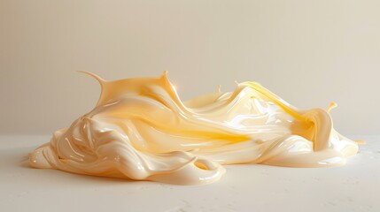 Herbal aloe vera oil for natural skincare benefits. Creamy texture on a surface