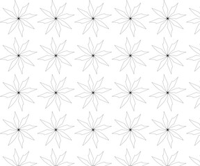 seamless pattern with flowers