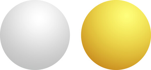 Table Tennis Balls on white background . Sport equipment table tennis