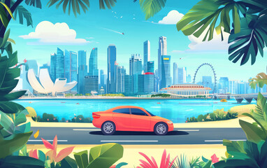 car on the street