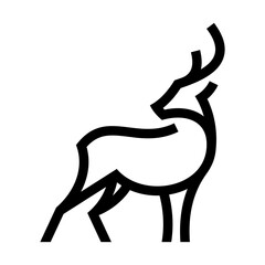 Deer Vector Logo Design Template