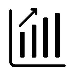 Bar Graph Solid Icon