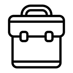 Briefcase Line Icon