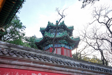 Buildings in Yunhui Temple, Summer Palace, Beijing