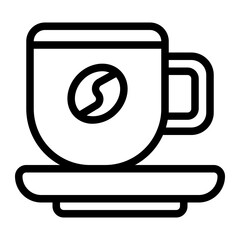 Coffee Mug Line Icon