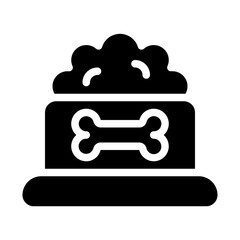 Pet Bowl Solid Icon
