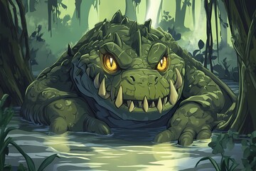 Swamp Leviathan: A Creature of Myth and Mystery