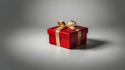 red gift box, Christmas gift, holiday gift, present box, festive packaging, wrapped gift, gift wrapping, red ribbon, seasonal gift, gift for loved ones, gift wrapping ideas, Christmas decorations, red