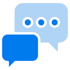 Naklejka premium Chat Icon
