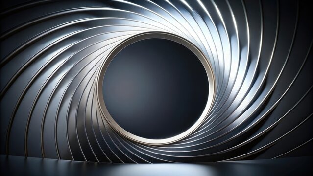 Sleek and modern James Bond inspired circle design, spy, secret agent, espionage, intelligence, classy