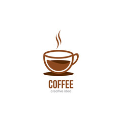 Coffee Creative Concept Logo Design Template