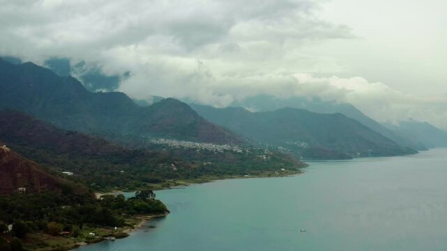 Lago, Atitl&aacute;n, Paisaje del lago, guatemala