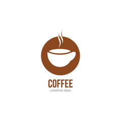 Coffee Creative Concept Logo Design Template