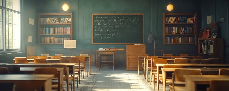 Indoor classroom photography perspectives on learning environments