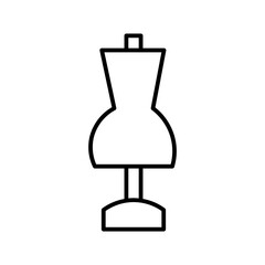 Obraz premium dress line icon