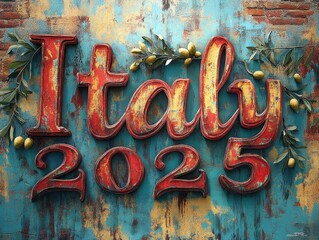 Vibrant Milan Mural - Milano 2025 and Italy 2025 Artwork
