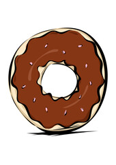 Schokoladen Donut