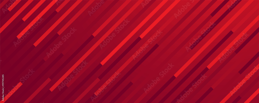 Poster abstract halftone red background diagonal light texture design vector