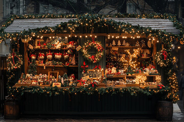 High-resolution image of a charming Christmas