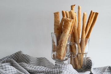 Snacks Concept, Crispy Bread Sticks
