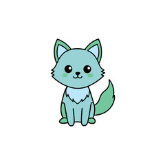 Obraz premium catmint vector illustration