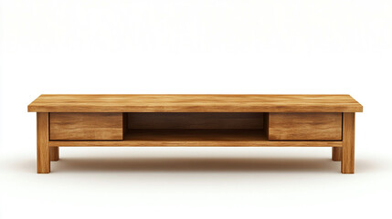 Modern Wooden TV Stand  Media Console  Lowboard with Drawers