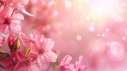 beautiful pink flower background in the garden.
