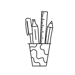 school doodle element Vector