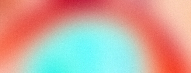 Vibrant color gradient grainy background. Smooth red blue color gradient noisy texture, website header design, cover