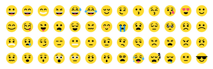 expression emoticon vector. symbol, illustration, sign