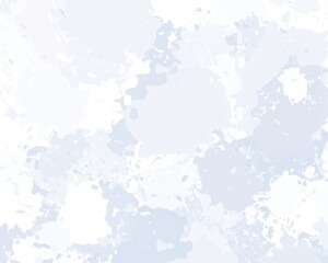 Obraz premium Soft, light blue and white abstract watercolor wash background texture.
